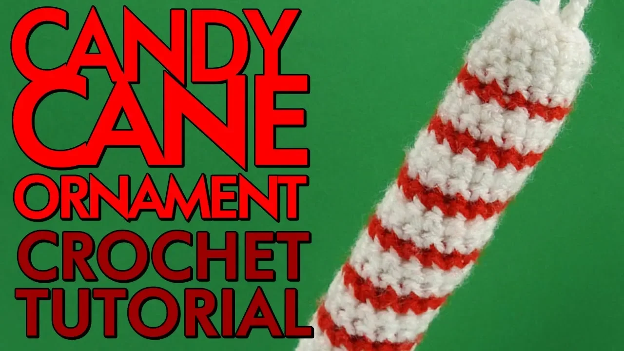 Candy Cane Crochet Tutorial
