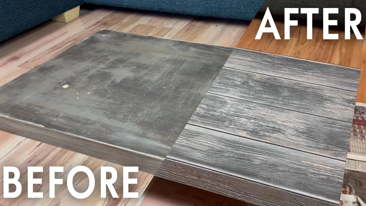 Coffee Table Refurbishment Tutorial
