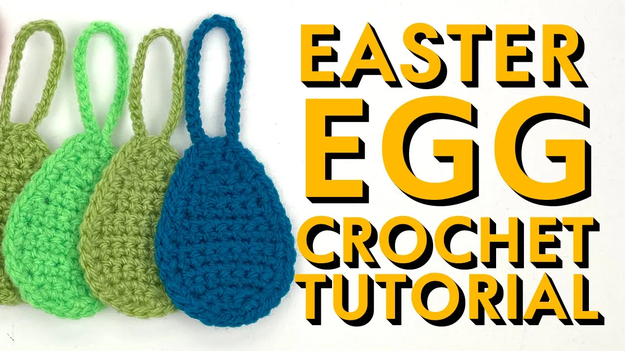 Easter Egg Crochet Tutorial