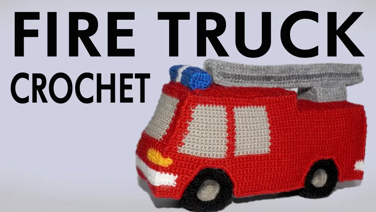 Time Lapse Fire Truck Crochet