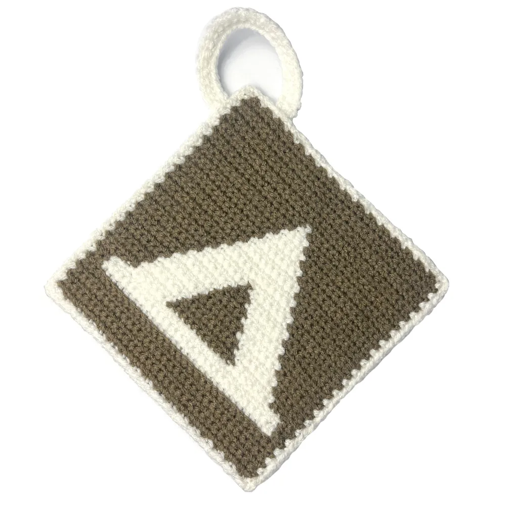 Camp Sign Pot holder
