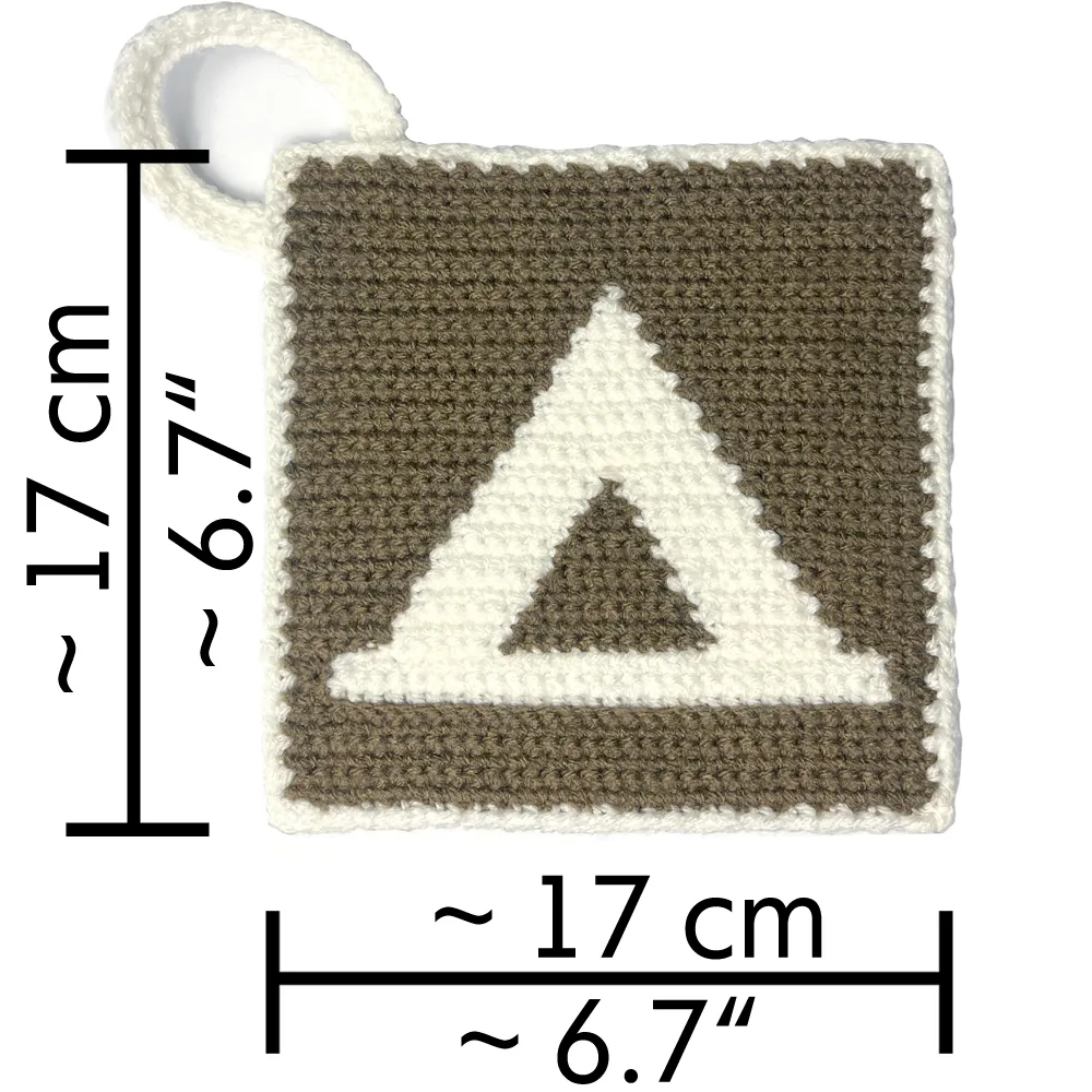 Camp Sign Pot holder