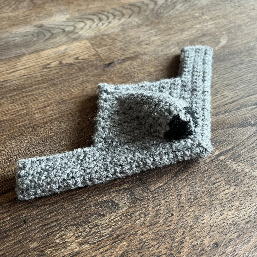 Modern stealth bomber crochet toy dimensions
