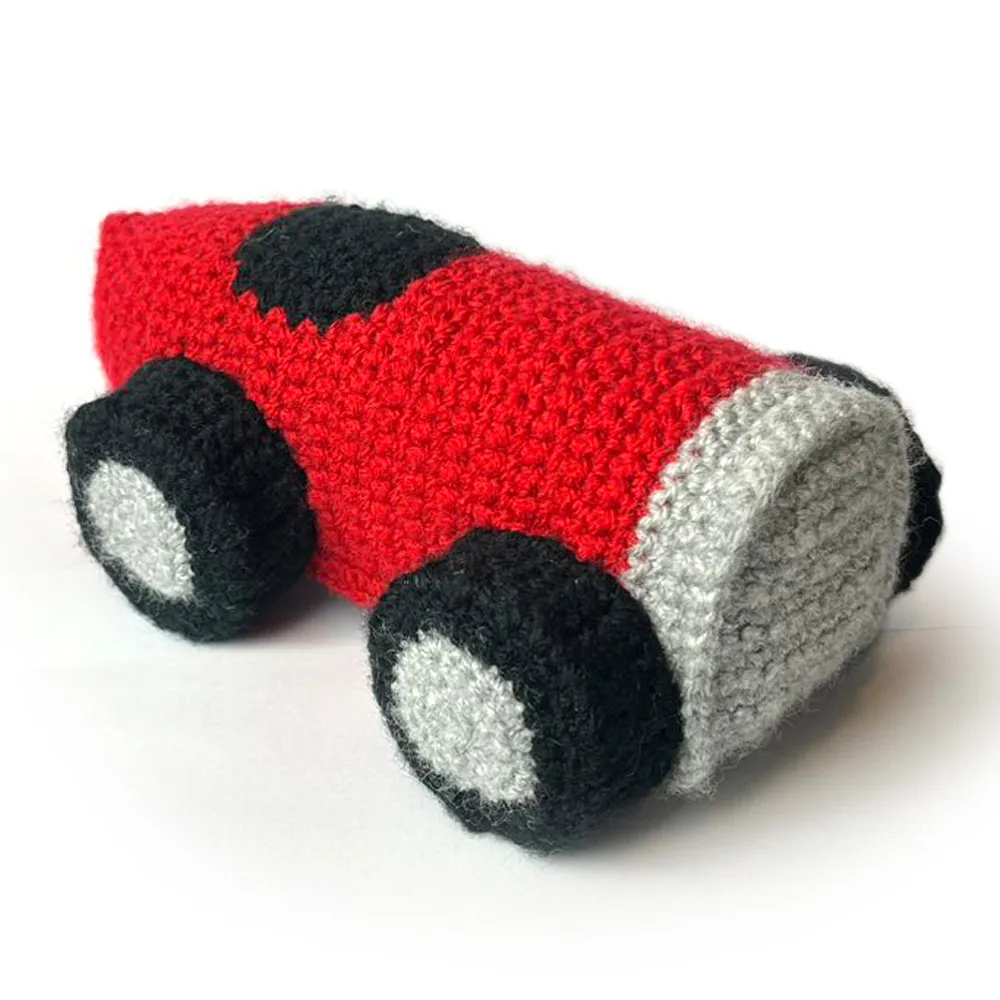 Retro car toy crochet pattern