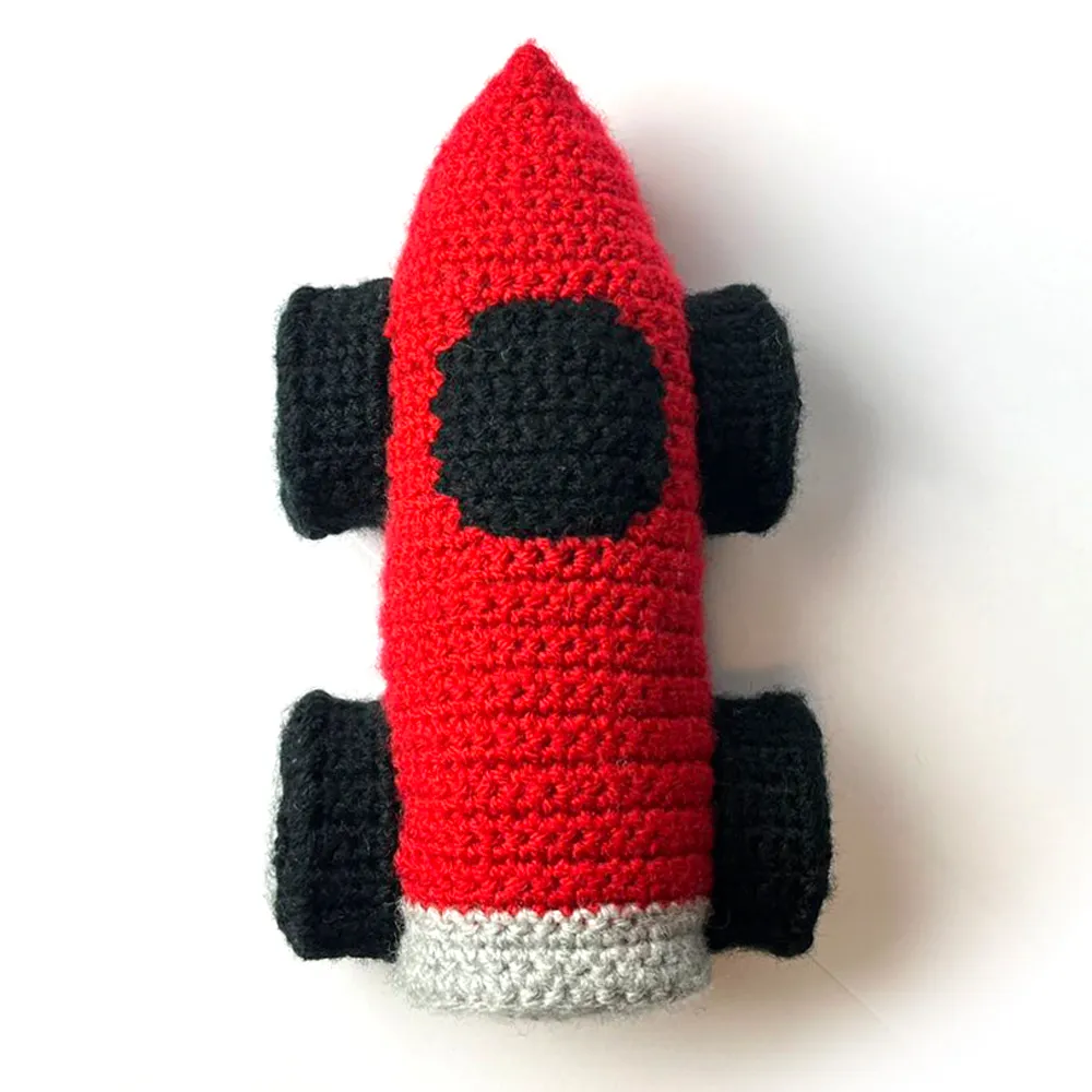 Retro car toy crochet pattern