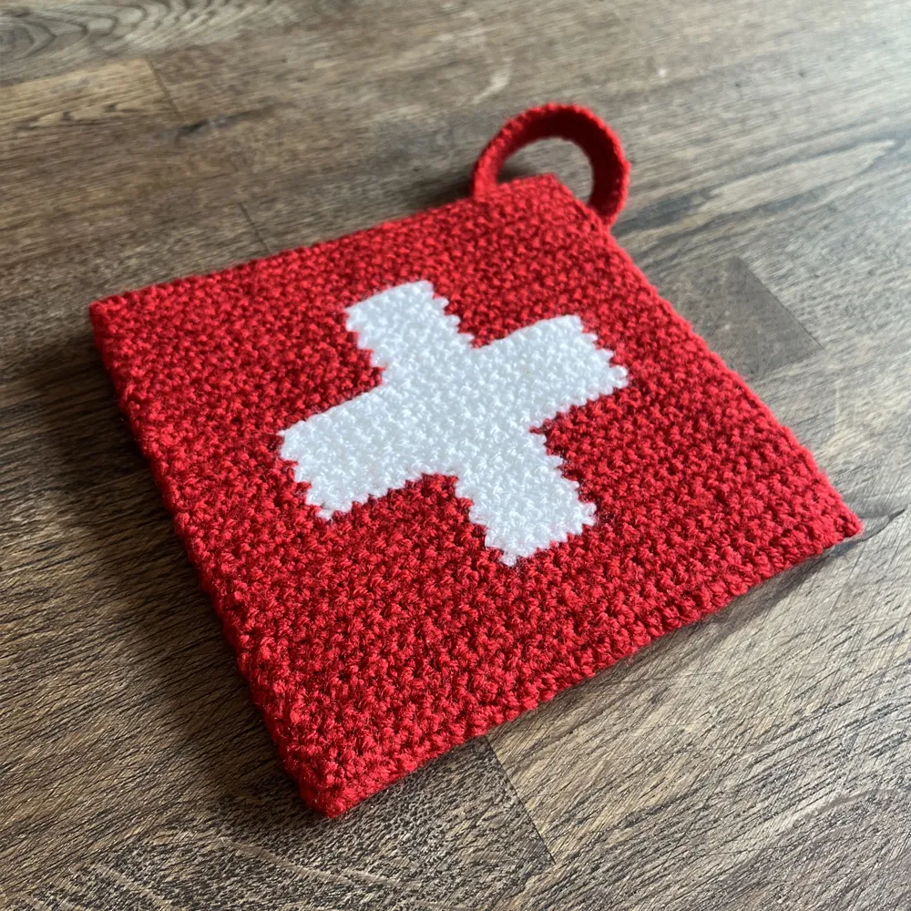Swiss flag Pot holder