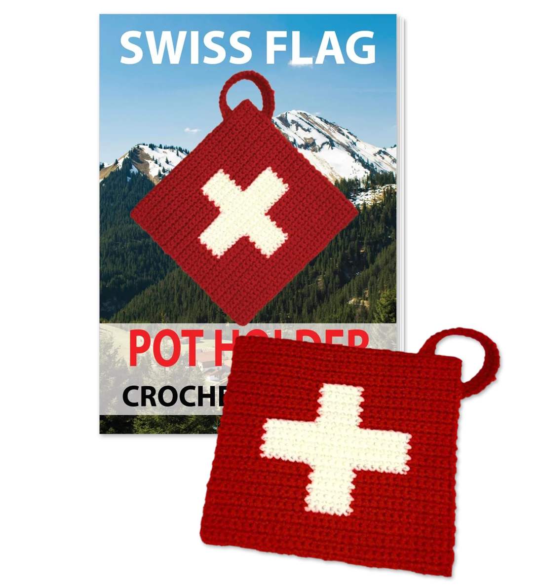 Crochet pattern US flag