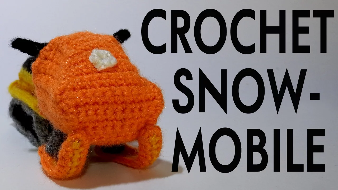 Snow Mobile time lapse crochet
