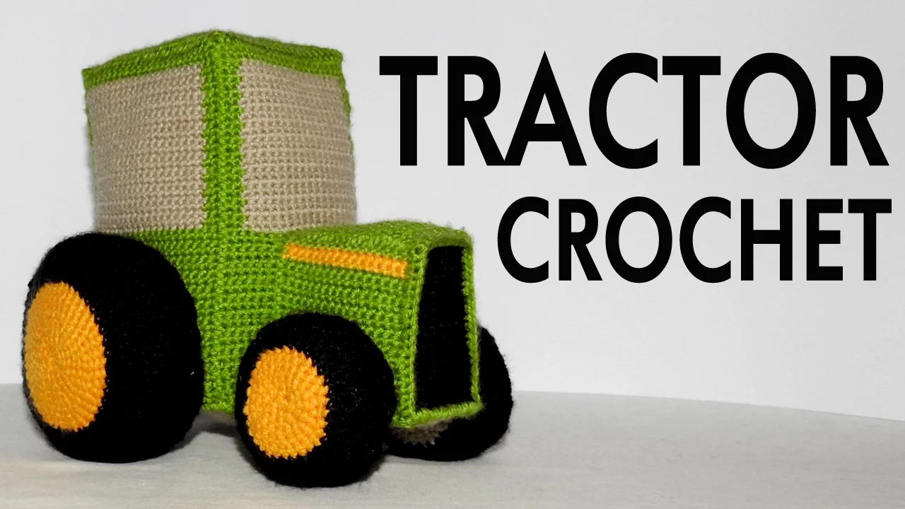 tractor time lapse crochet