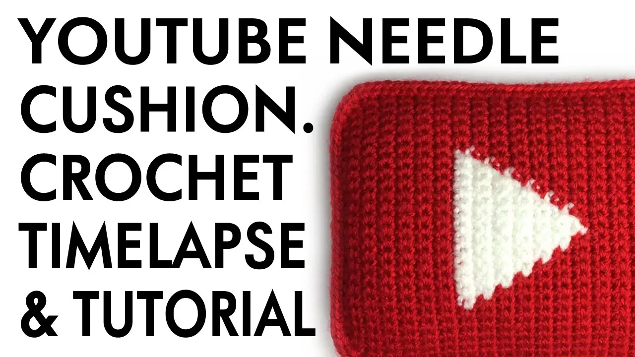 YouTube Needle cushion, Timelapse & Tutorial