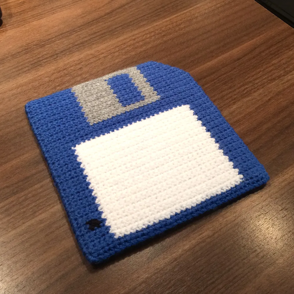 Big Floppy Disk Crochet