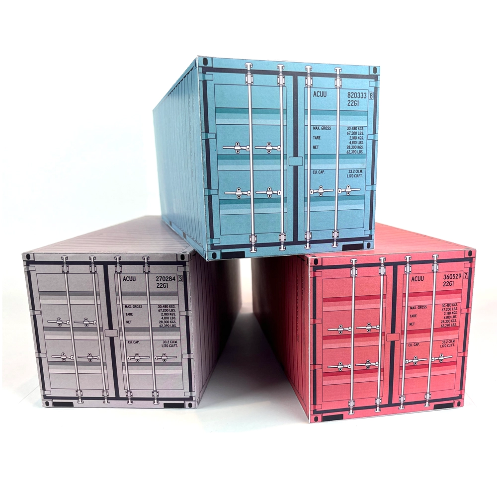 Paper craft containers